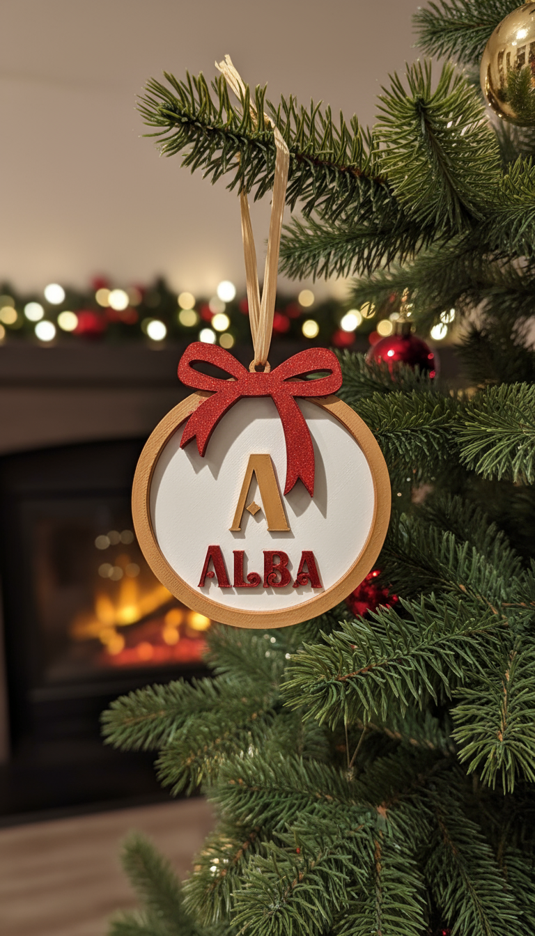 🎄 Adorno Premium Personalizado 🎁