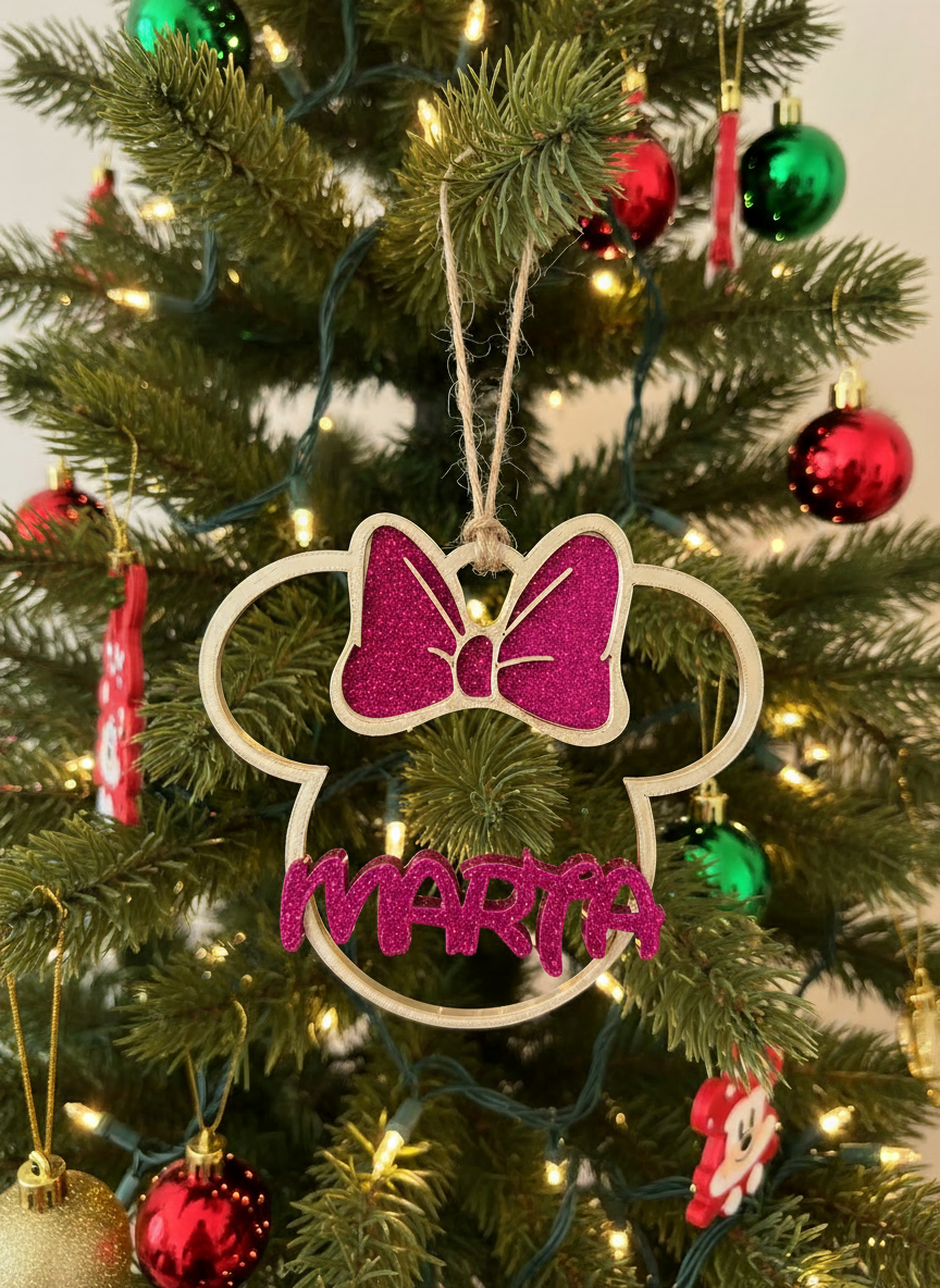 🎀🌟 Adorno personalizado "Minnie"