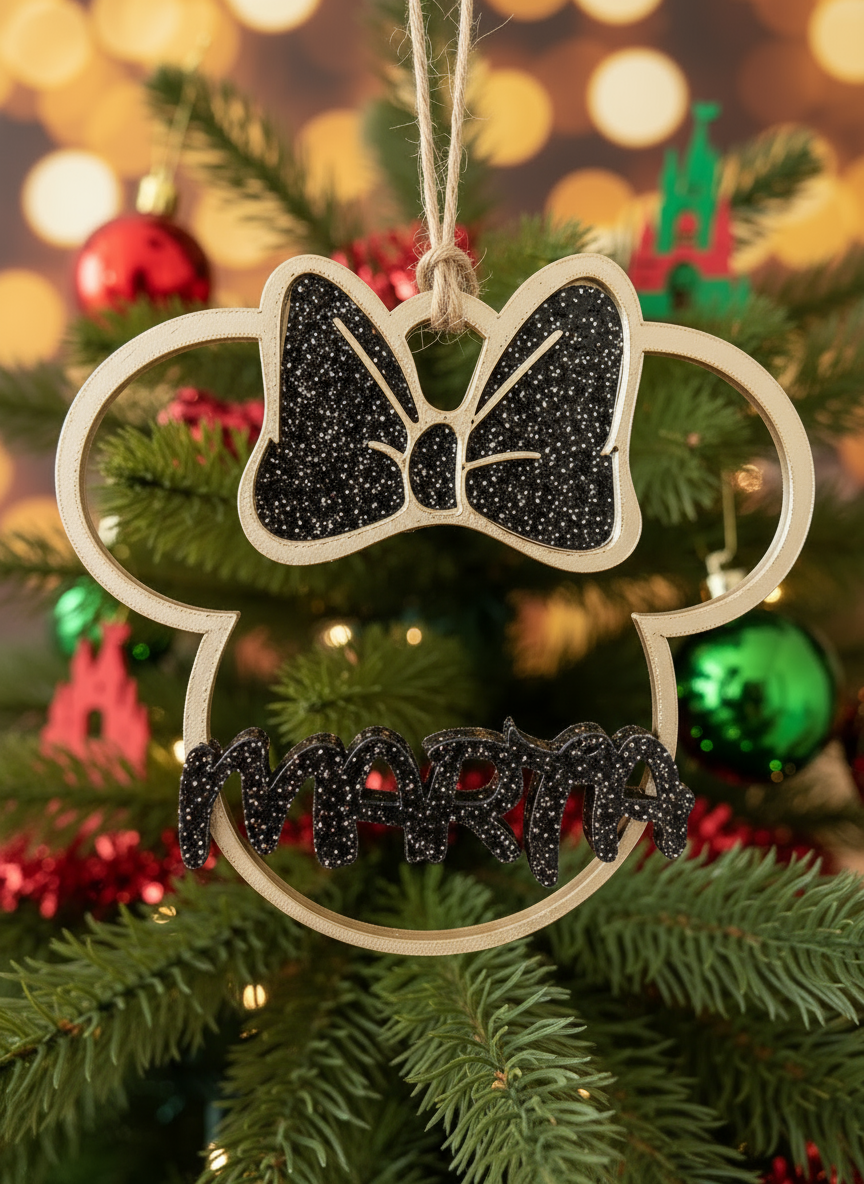 🎀🌟 Adorno personalizado "Minnie"