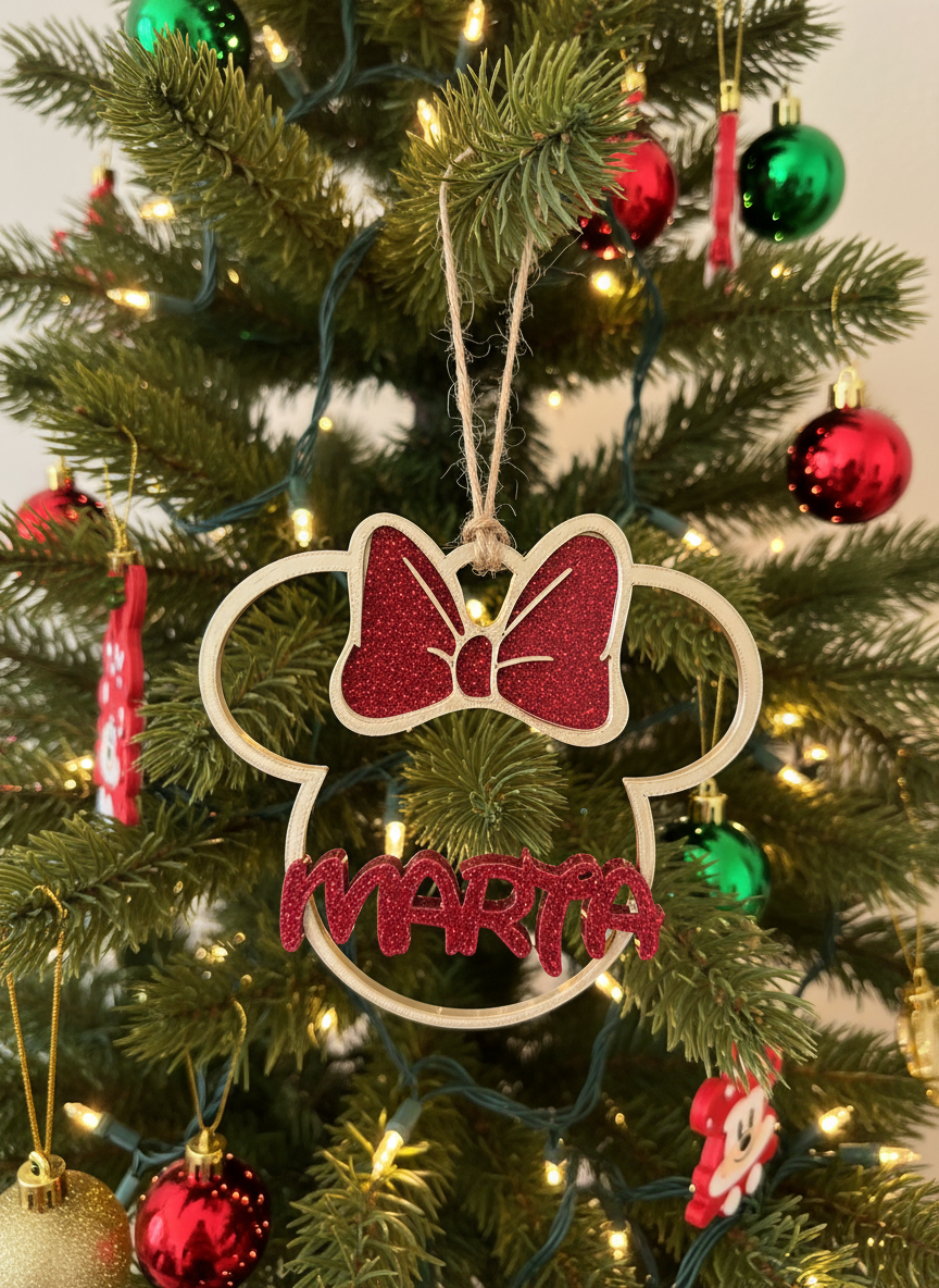 🎀🌟 Adorno personalizado "Minnie"