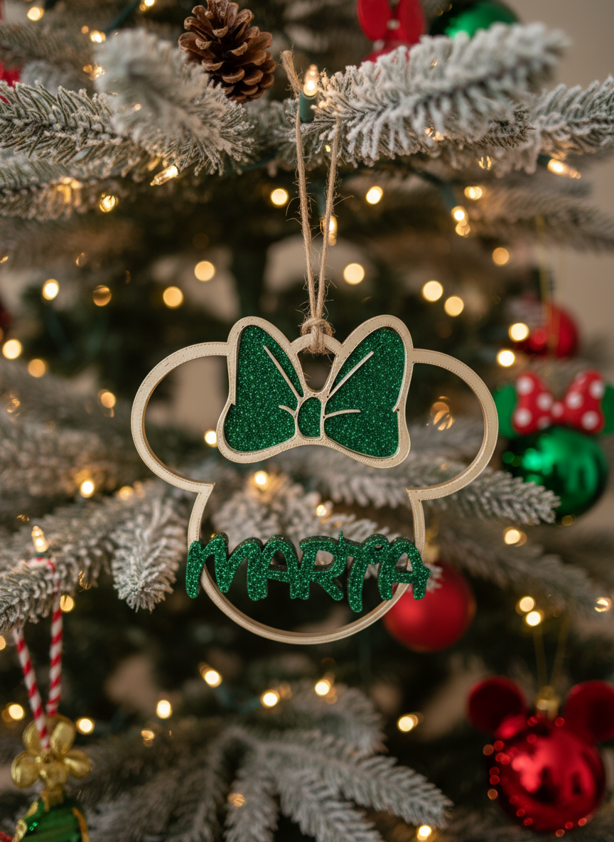 🎀🌟 Adorno personalizado "Minnie"