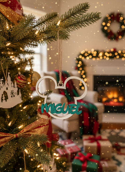🧸🎄 Adorno personalizado "Mickey"