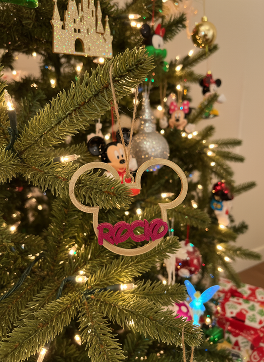 🧸🎄 Adorno personalizado "Mickey"