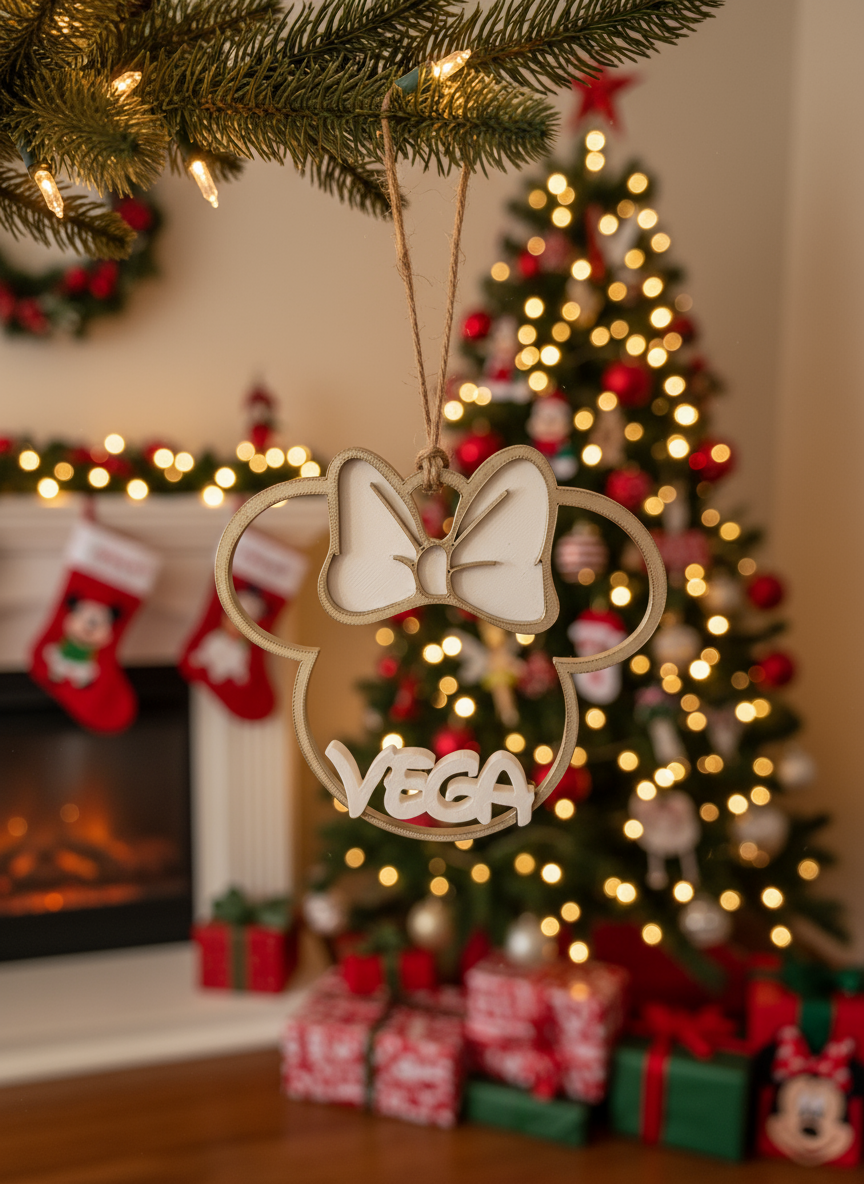 🎀🌟 Adorno personalizado "Minnie"