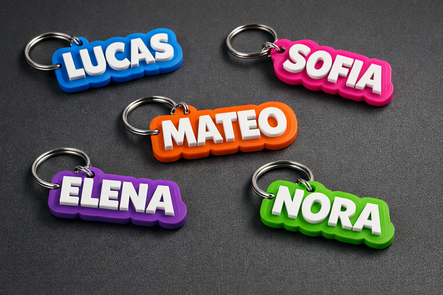 🔑 Llavero personalizado: tu nombre, tu estilo, tus llaves