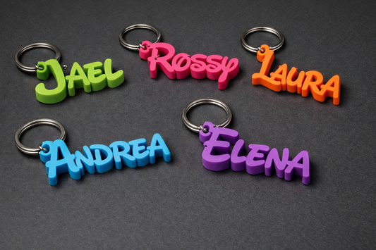 🔑 Llavero Letra Disney Personalizado