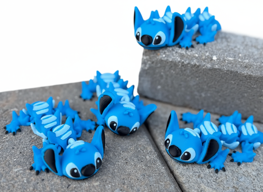 🐉 Dragòn Flexi mini - Stitch