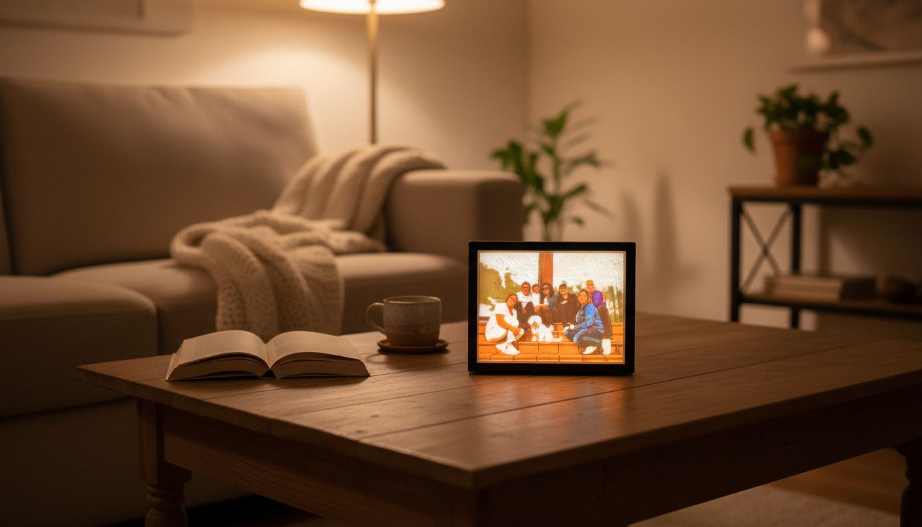 Marco Litofanía Personalizado – Tus Recuerdos, con Luz Propia