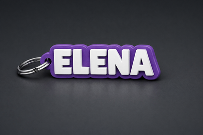 🔑 Llavero personalizado: tu nombre, tu estilo, tus llaves