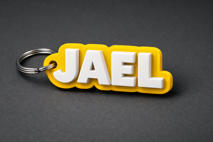 🔑 Llavero personalizado: tu nombre, tu estilo, tus llaves