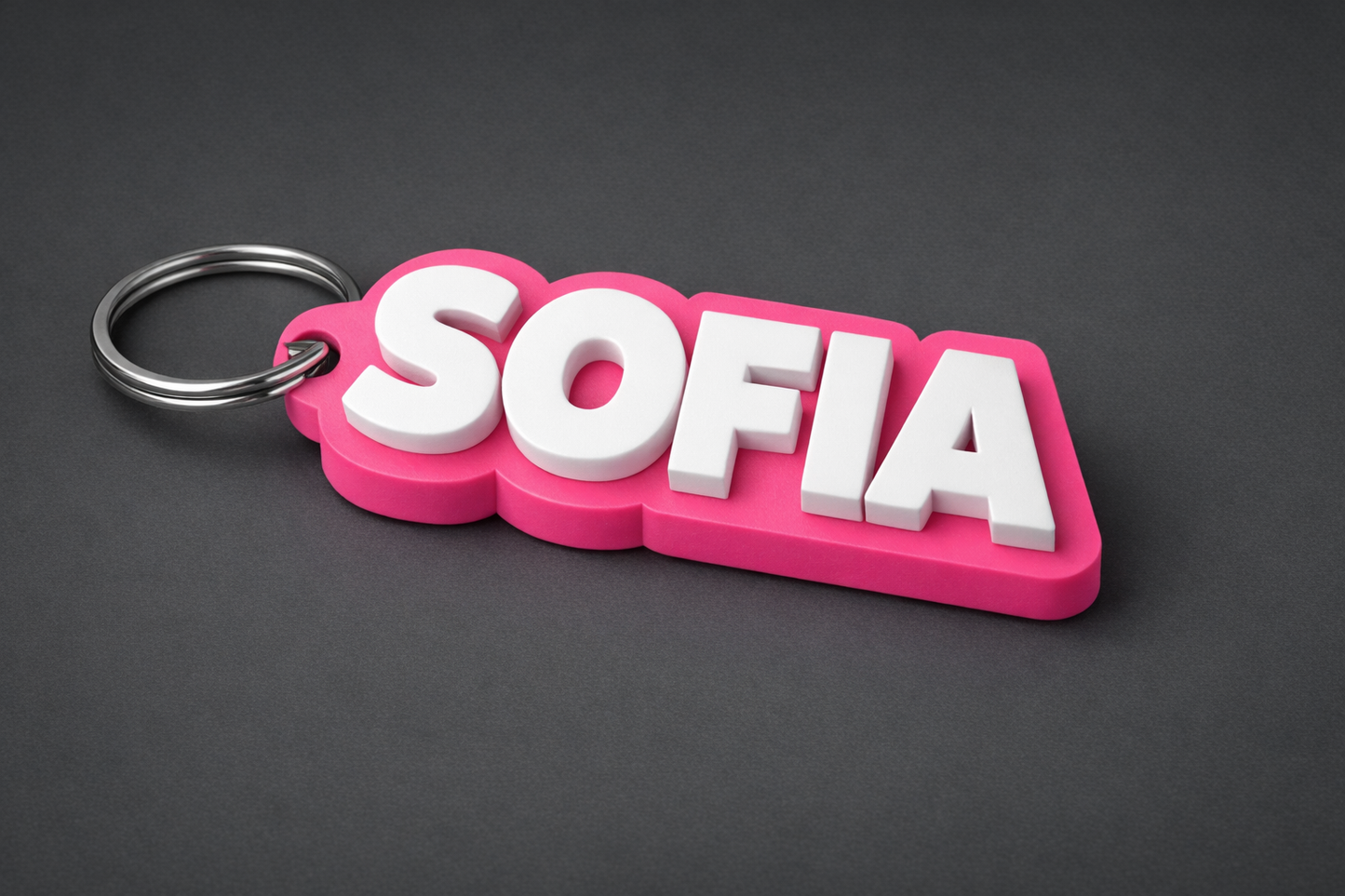 🔑 Llavero personalizado: tu nombre, tu estilo, tus llaves