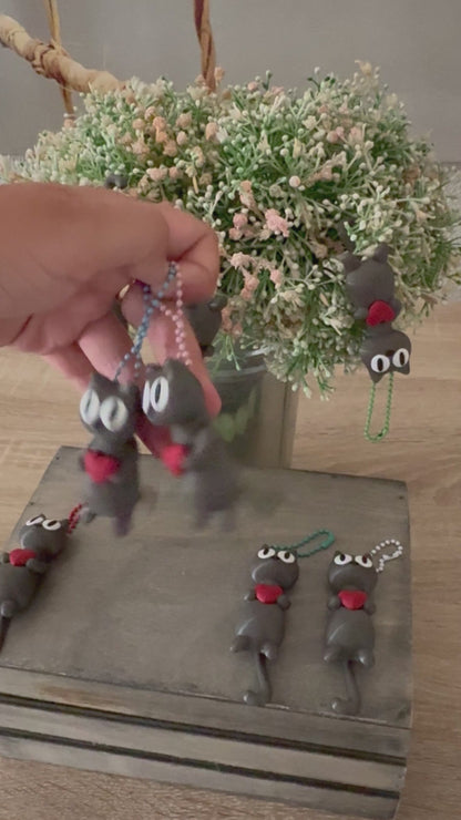 🔑Llavero Flexi Gatito Love 😻